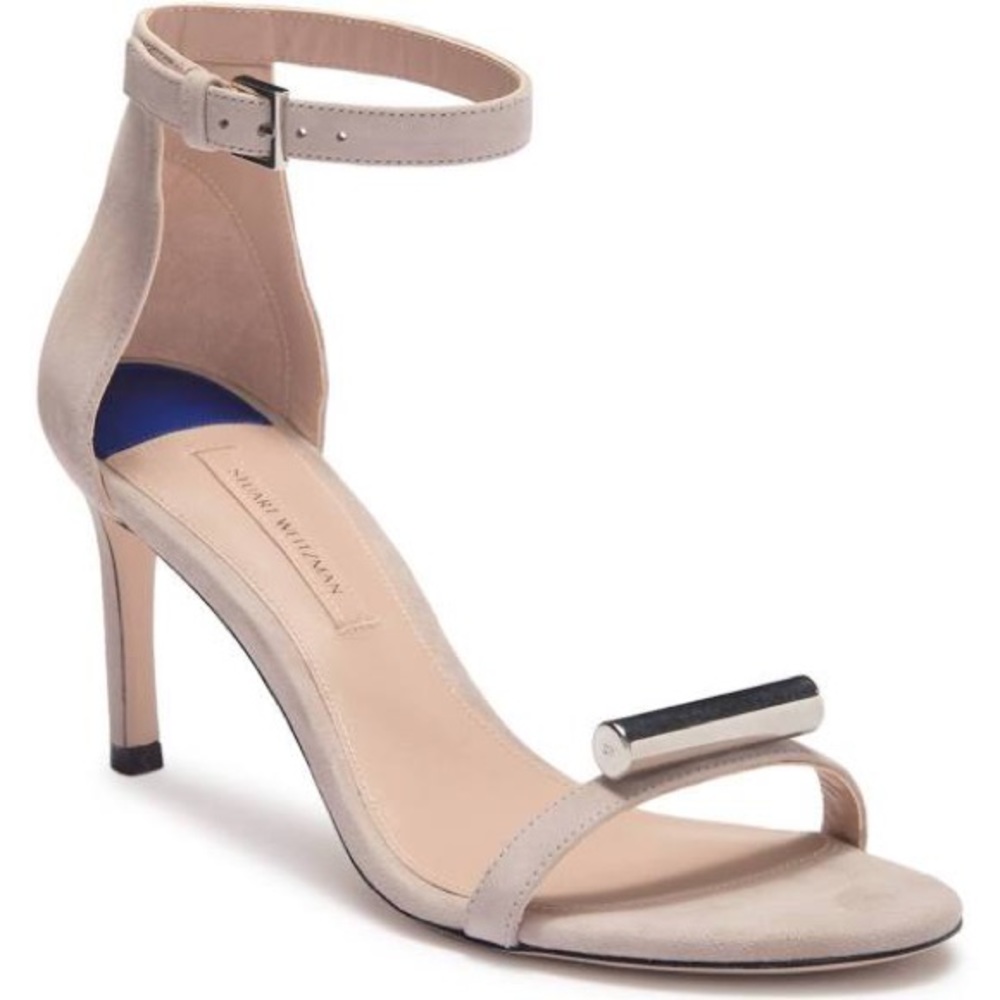 Stuart Weitzman Cylinder Embellished Sandal